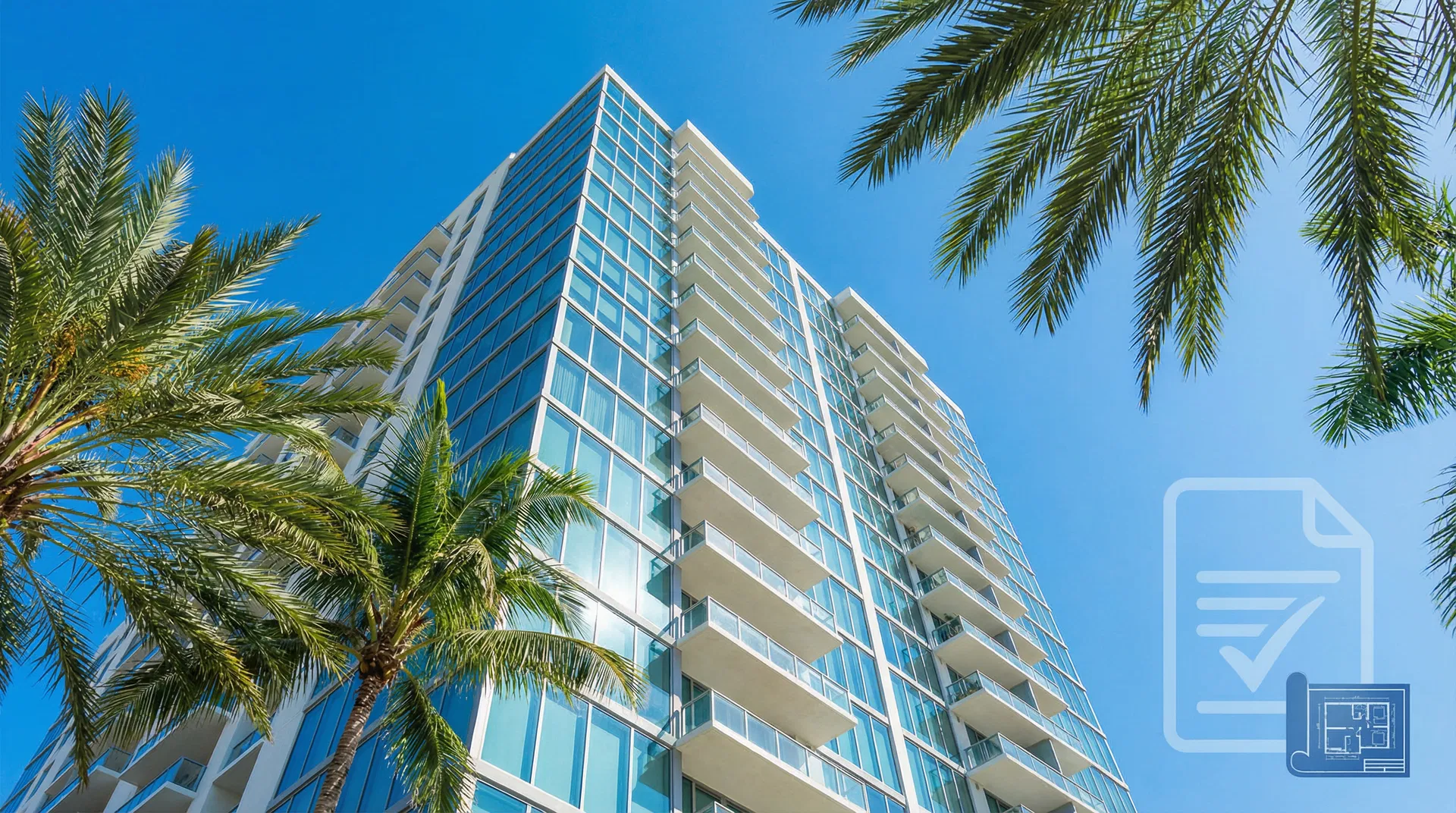 Modern Florida condominium building