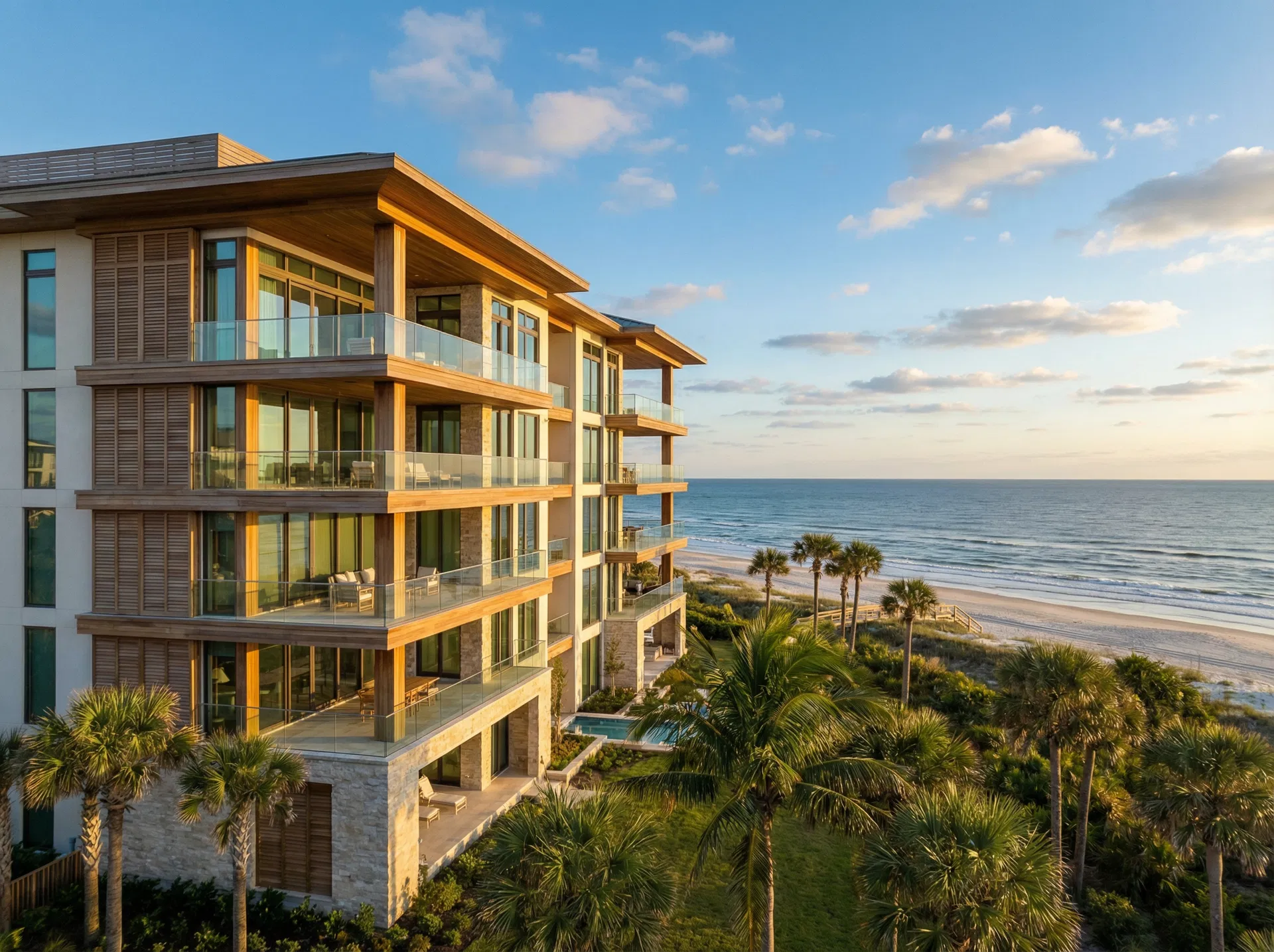 Luxury oceanfront condominium on Amelia Island, Fernandina Beach