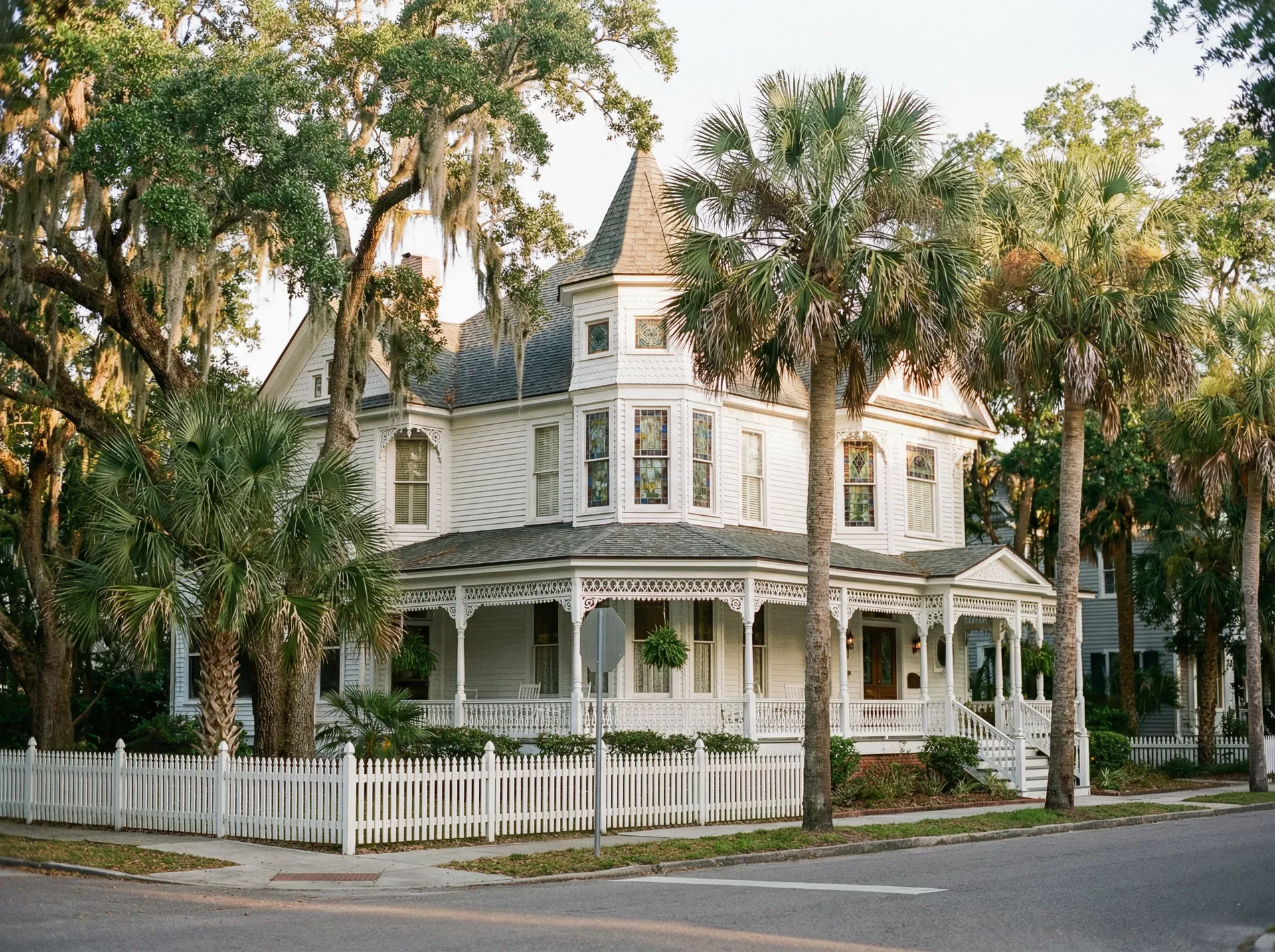 Victorian-style coastal home in Fernandina Beach historic district