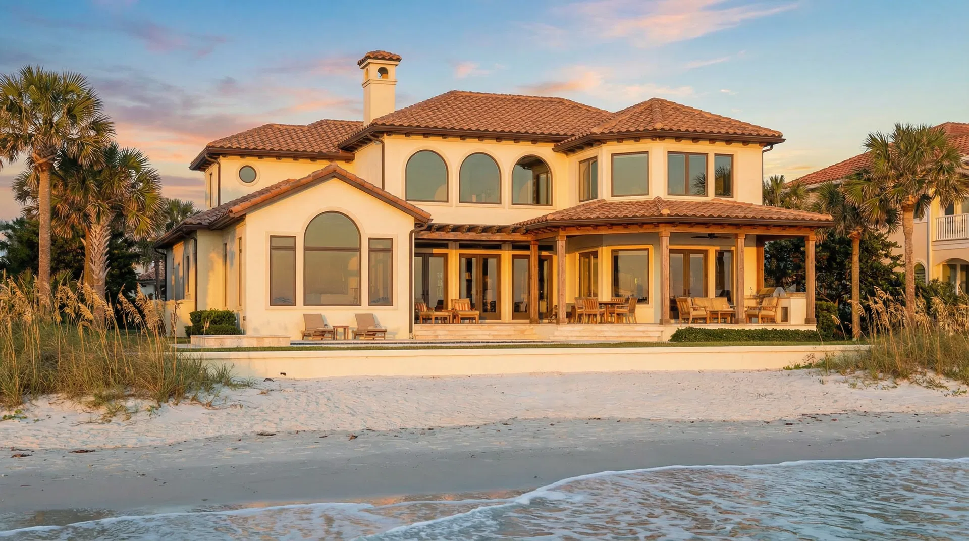 Beautiful beachfront luxury home in Ponte Vedra Beach, Florida