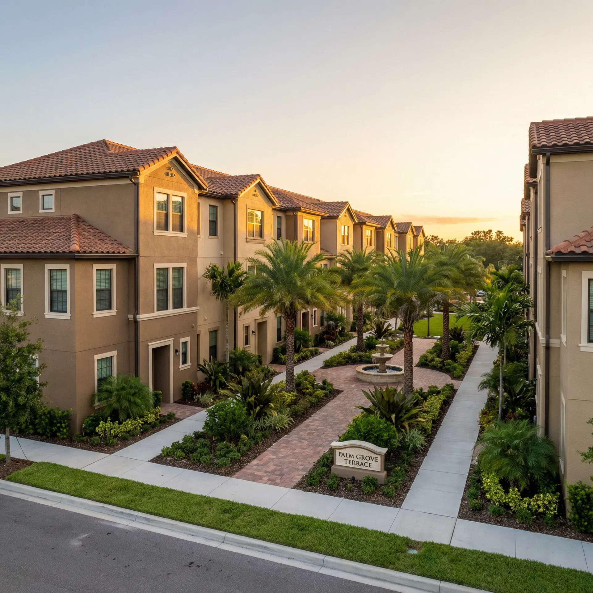 Florida townhome community in Tampa