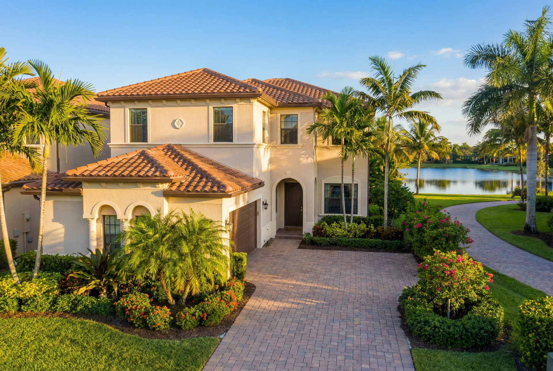 Beautiful family home in Weston master-planned community with lake view