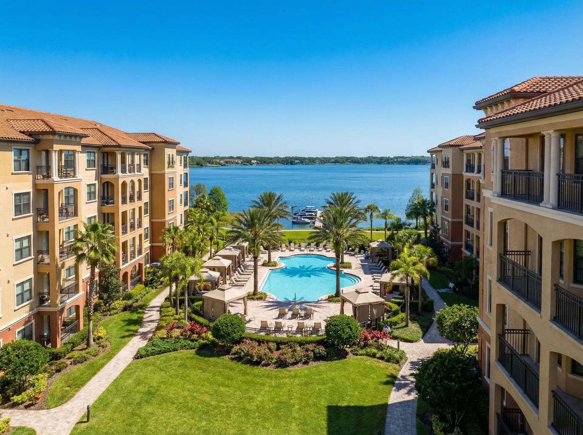 Luxury condo community in Windermere FL