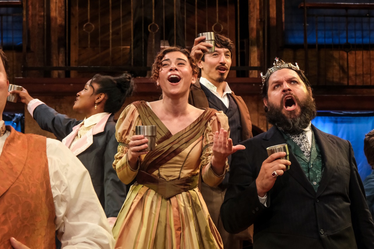 All's Well That Ends Well - Scenic design by Brandon PT Davis. Elegant stage, dynamic storytelling, and a breathtaking atmosphere for Shakespeare's classic.