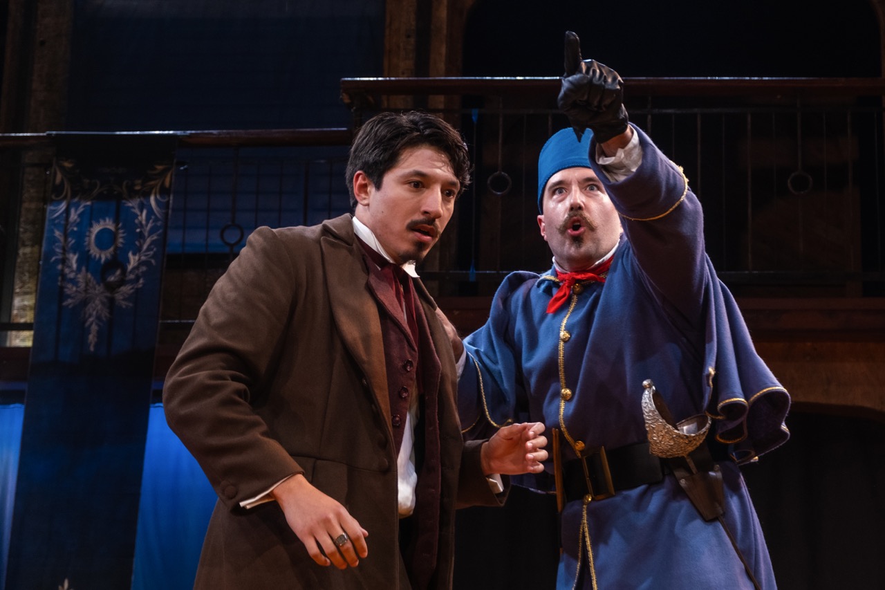 All's Well That Ends Well - Scenic design by Brandon PT Davis. Elegant stage, dynamic storytelling, and a breathtaking atmosphere for Shakespeare's classic.