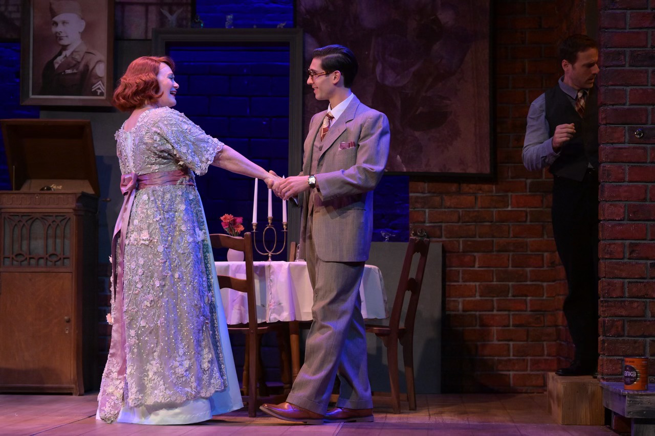 The Glass Menagerie - Scenic design by Brandon PT Davis. Evocative memory-play set, non-literal apartment, fragmented elements, and soft lighting create a nostalgic atmosphere.