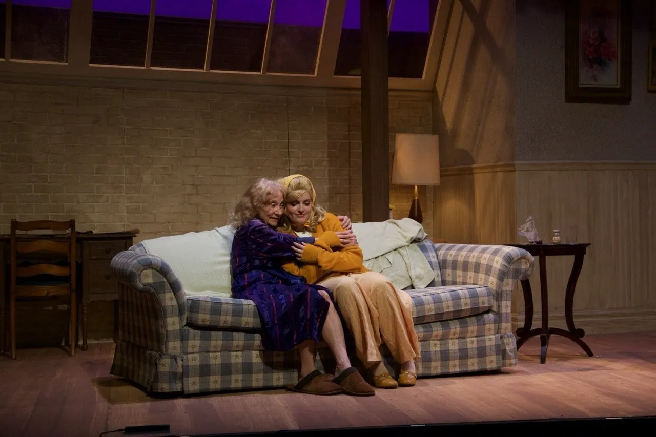 Barefoot in the Park - Scenic design by Brandon PT Davis. A cozy, slightly chaotic New York City walk-up apartment set, reflecting newlywed life.
