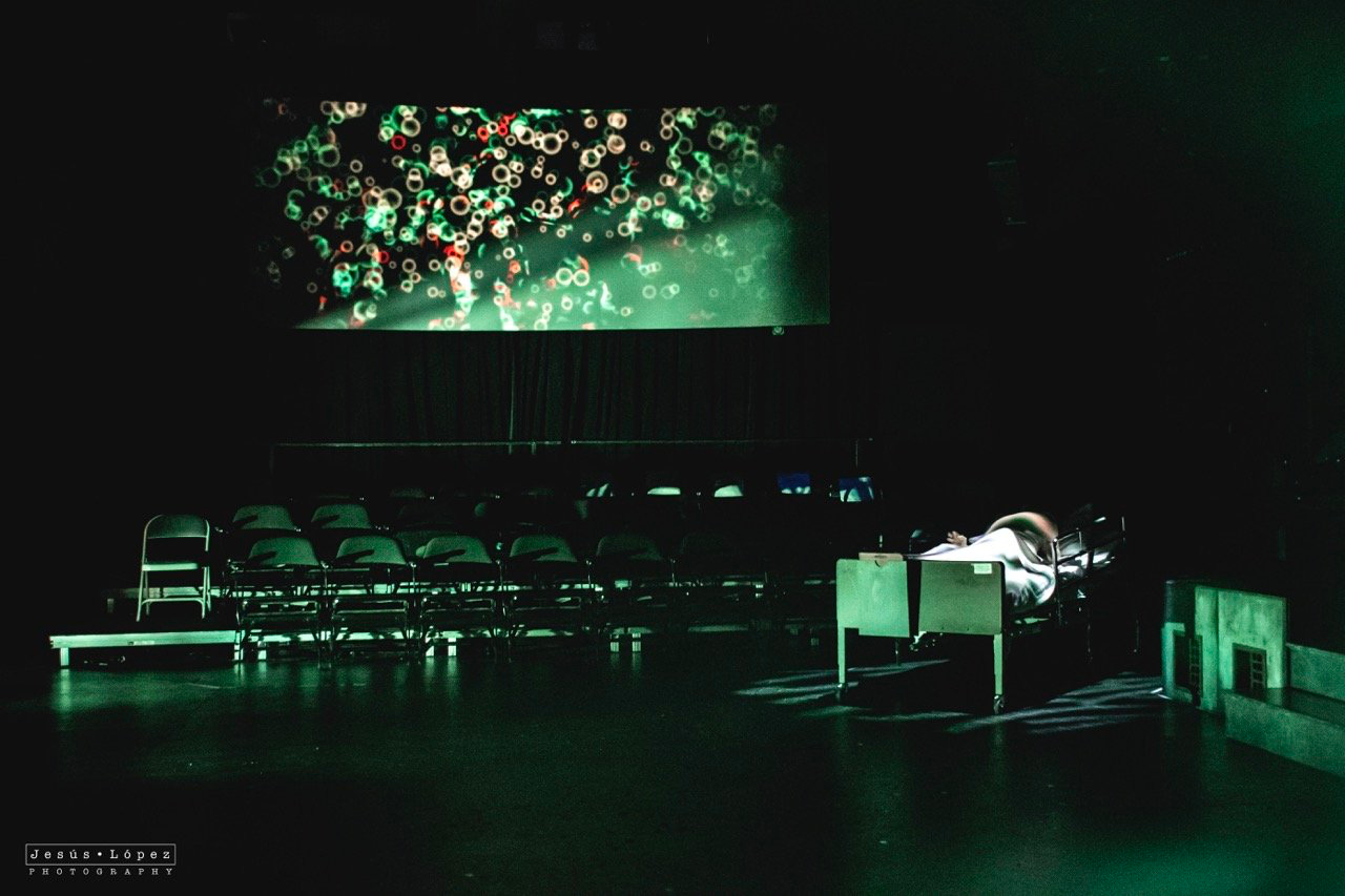 Parliament Square - Scenic design by Brandon PT Davis. A public square with historic architecture, a central monument, and dynamic lighting, conveying civic importance.