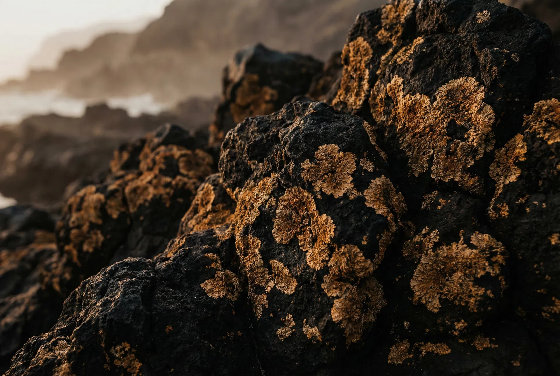 Volcanic rock texture