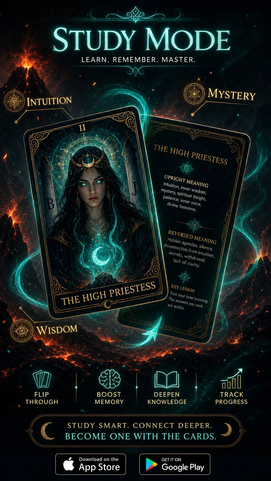 Study Mode - Learn Card Meanings