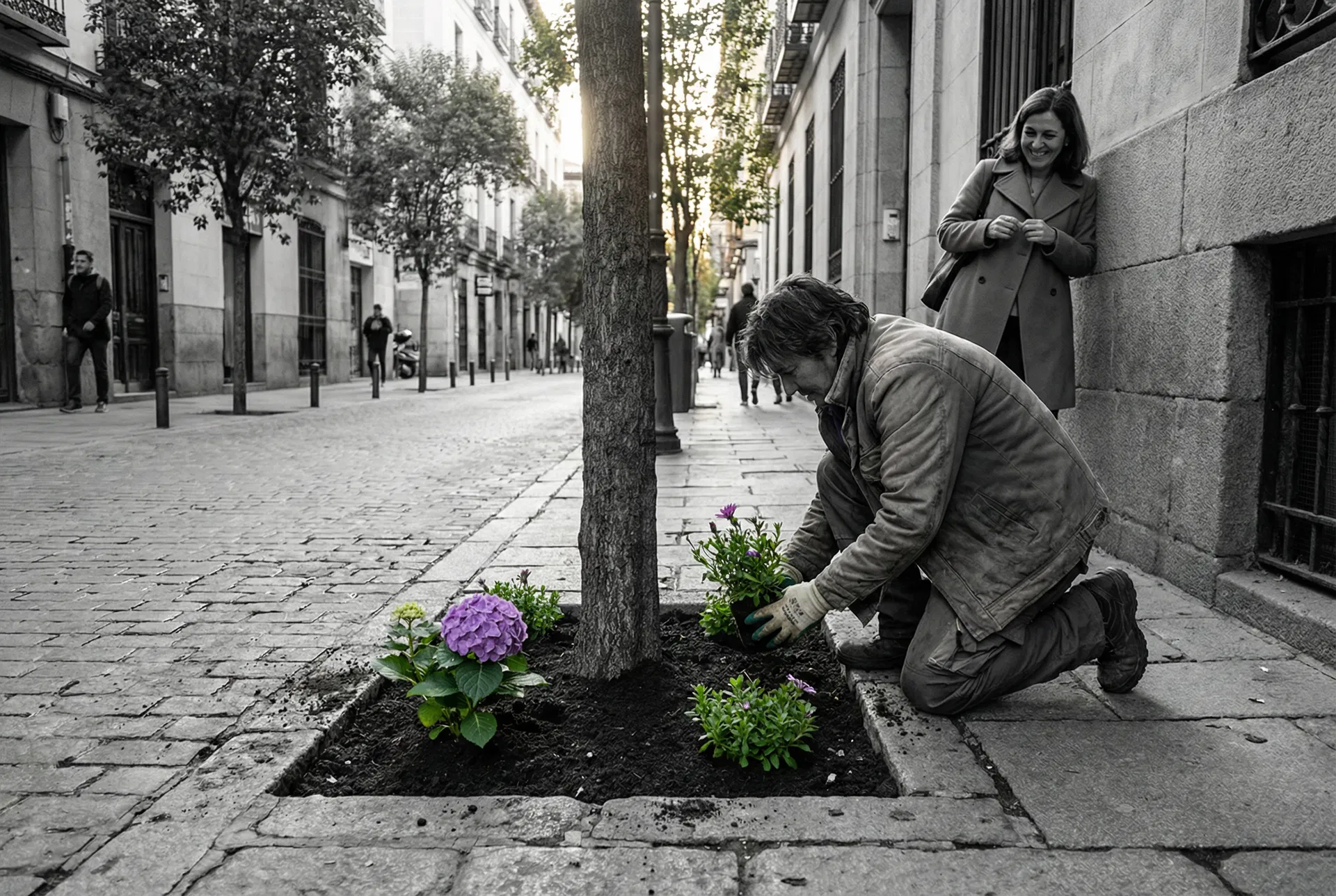 Acción ciudadana en Madrid