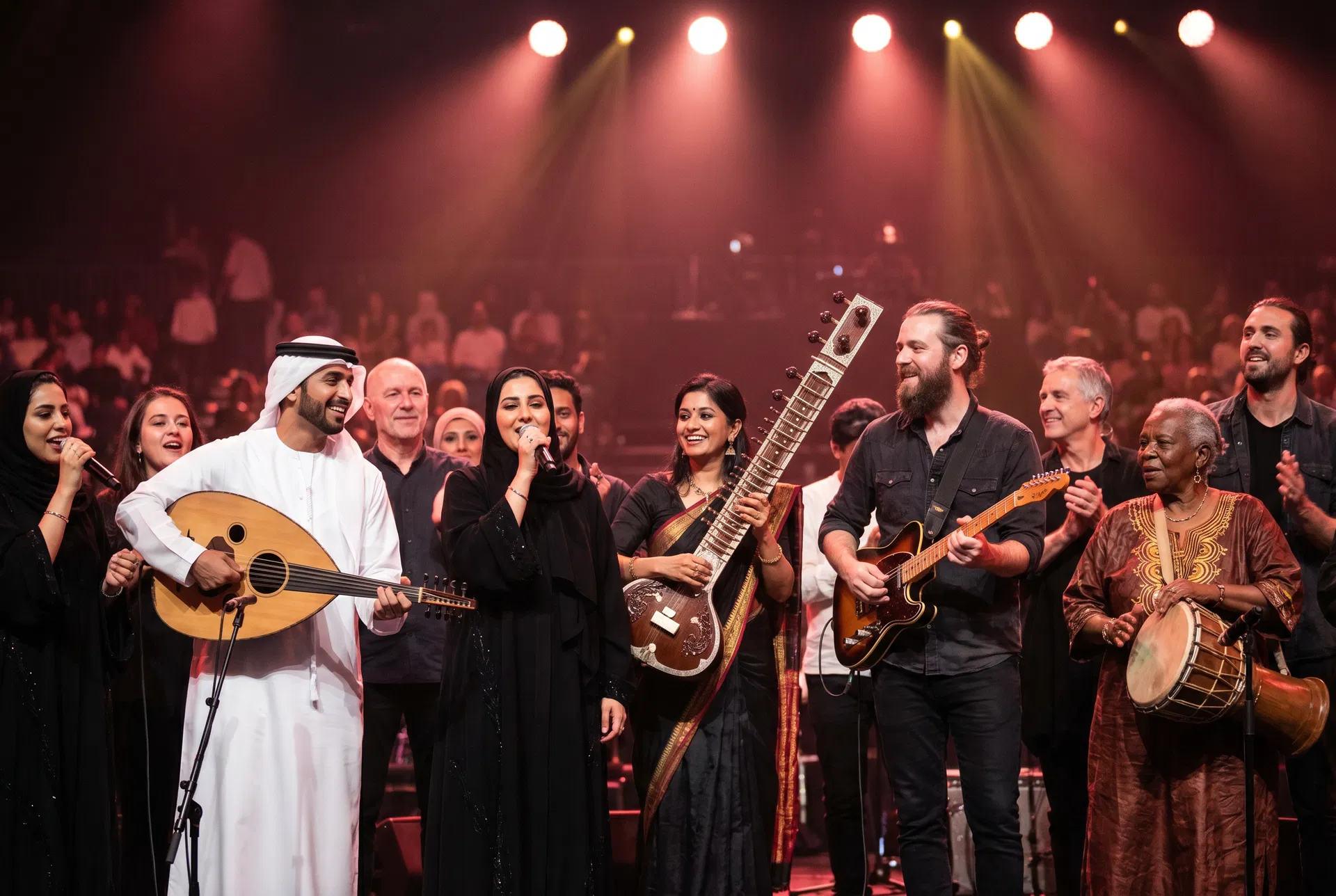 Diverse performers at Unity1000