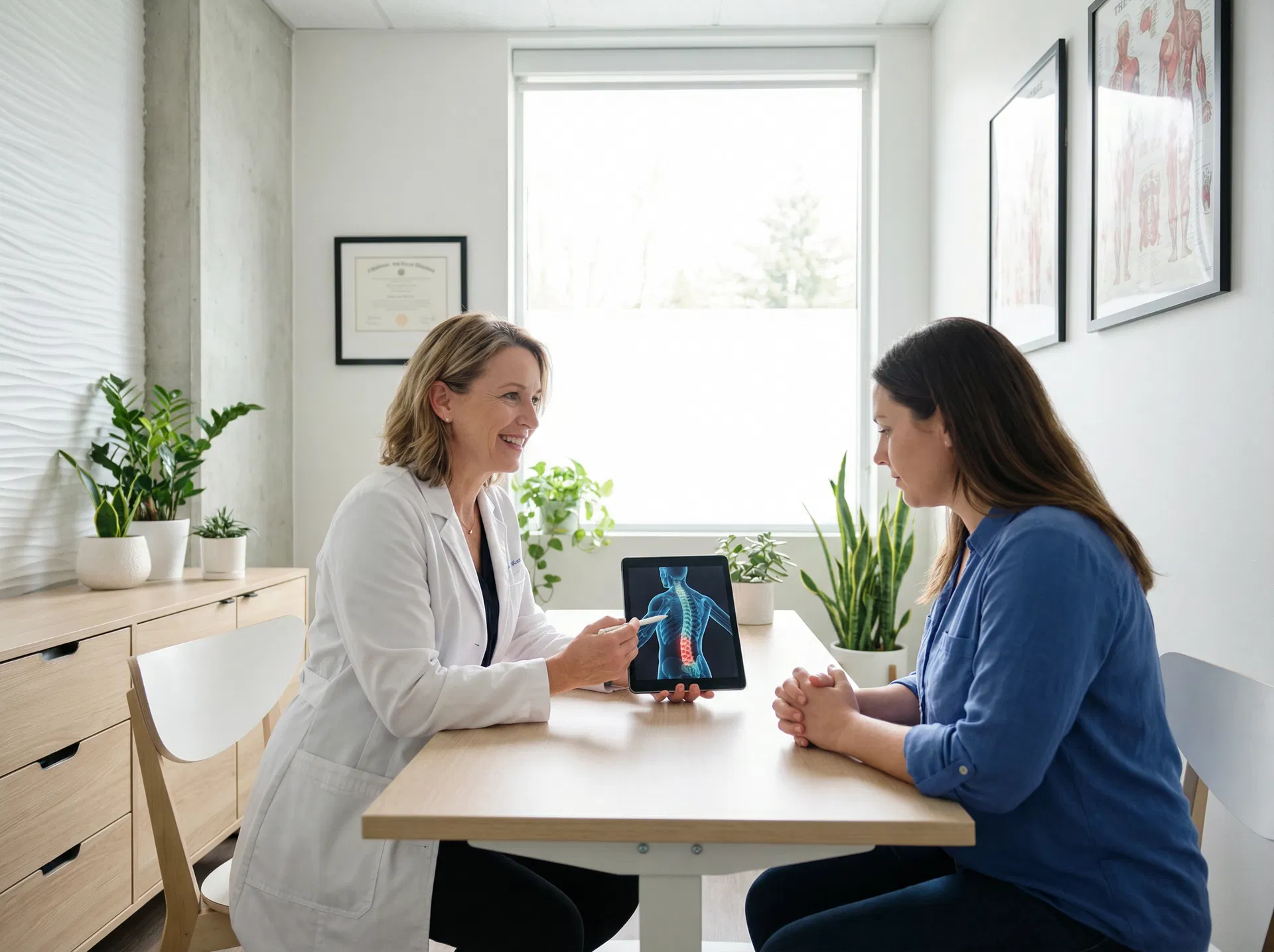 Dr. Swartz in consultation