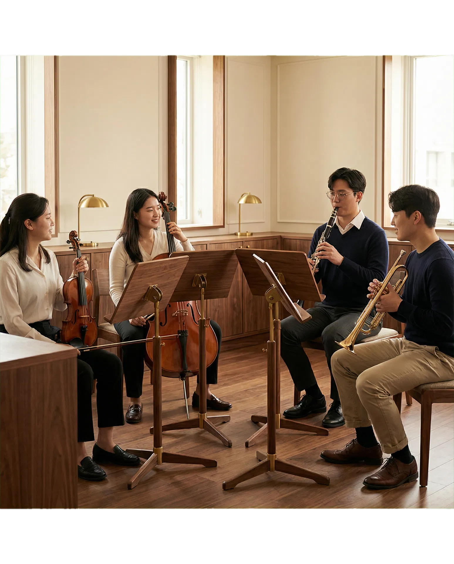 Band and orchestra ensemble class