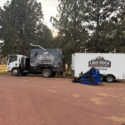 Lava Rock Equipment - Before