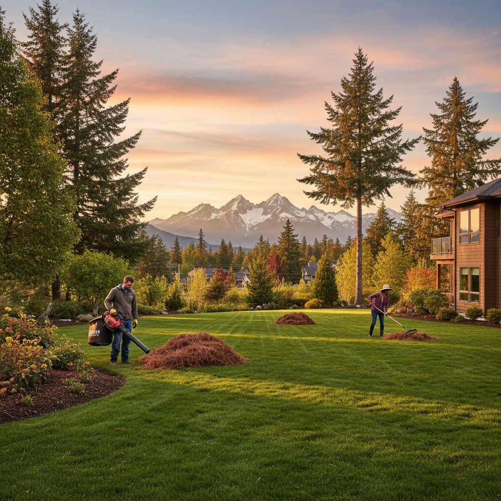 Taming the Tumbleweeds of the Treetops: A Bend, Oregon Homeowner's Guide to Pine Needle Cleanup