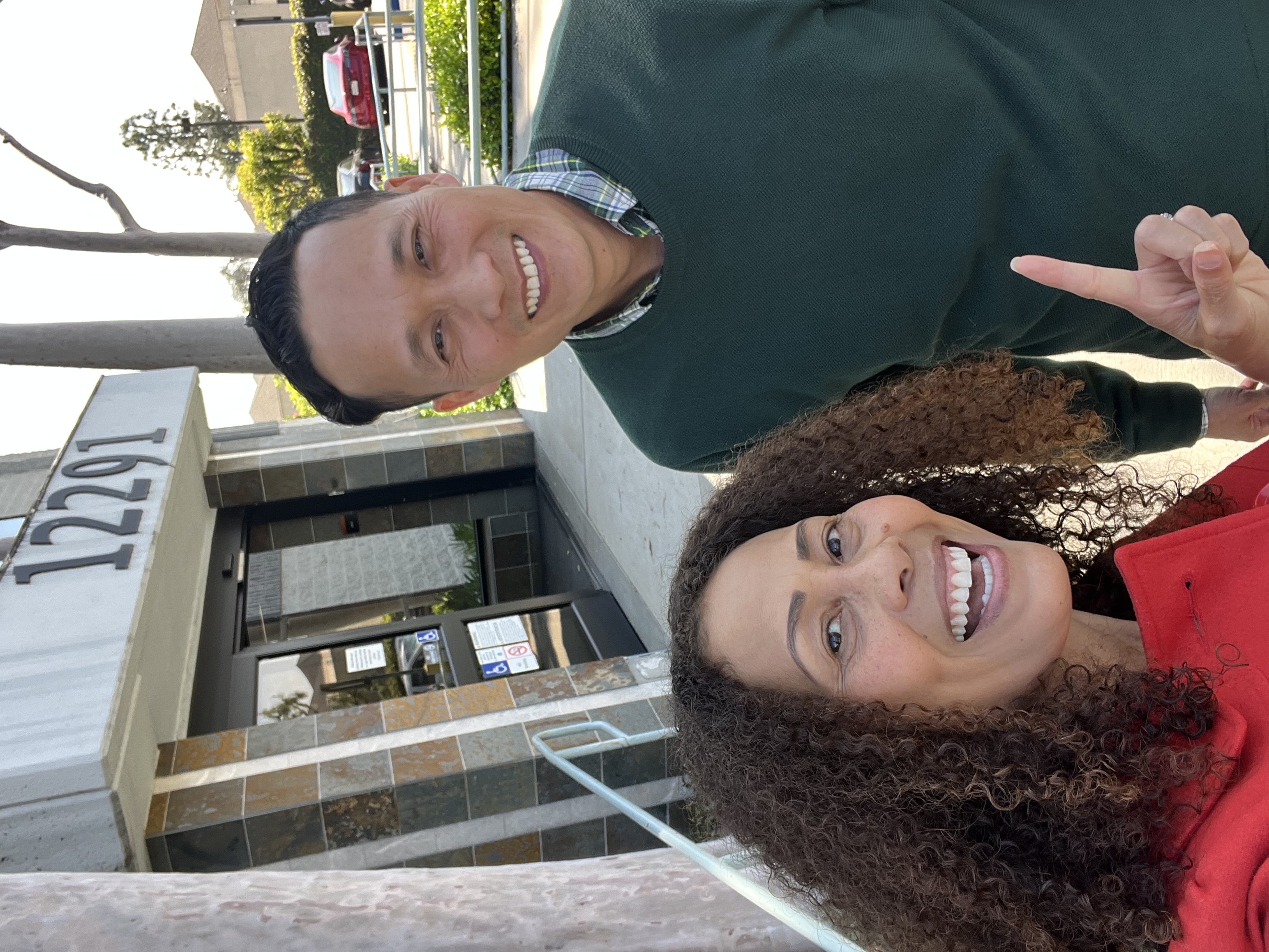 Bunt selfie by Lisa Johnson