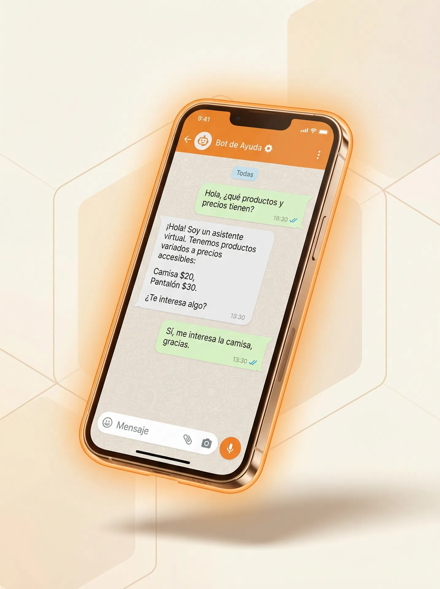 Bot de atención por WhatsApp