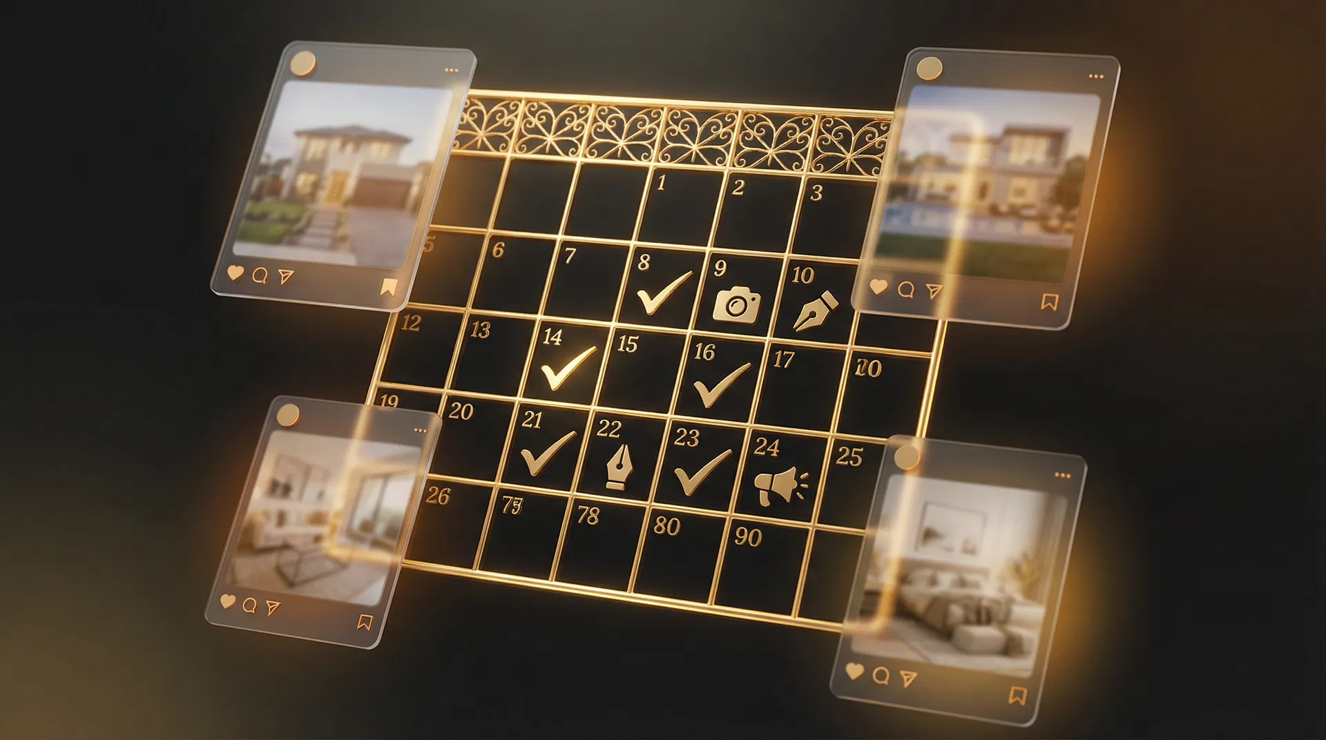 The 90-Day Content Calendar for Real Estate Agents: Stop Winging It, Start Converting