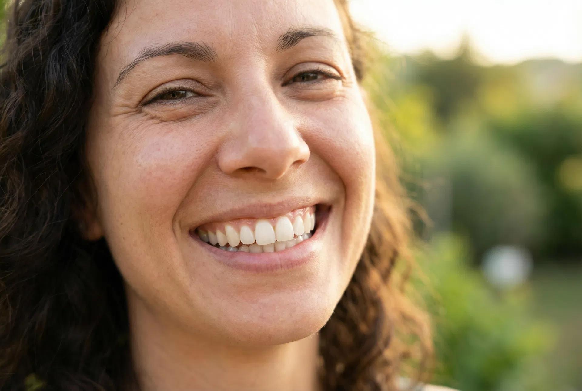 Beautiful healthy smile