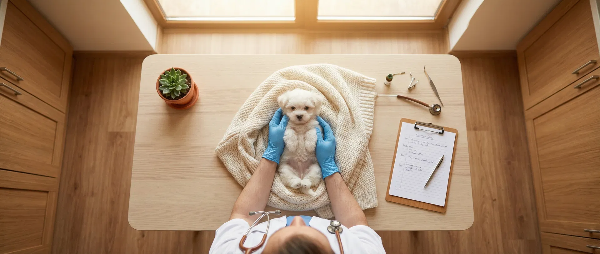 Van Aken Pet Hospital welcoming waiting room