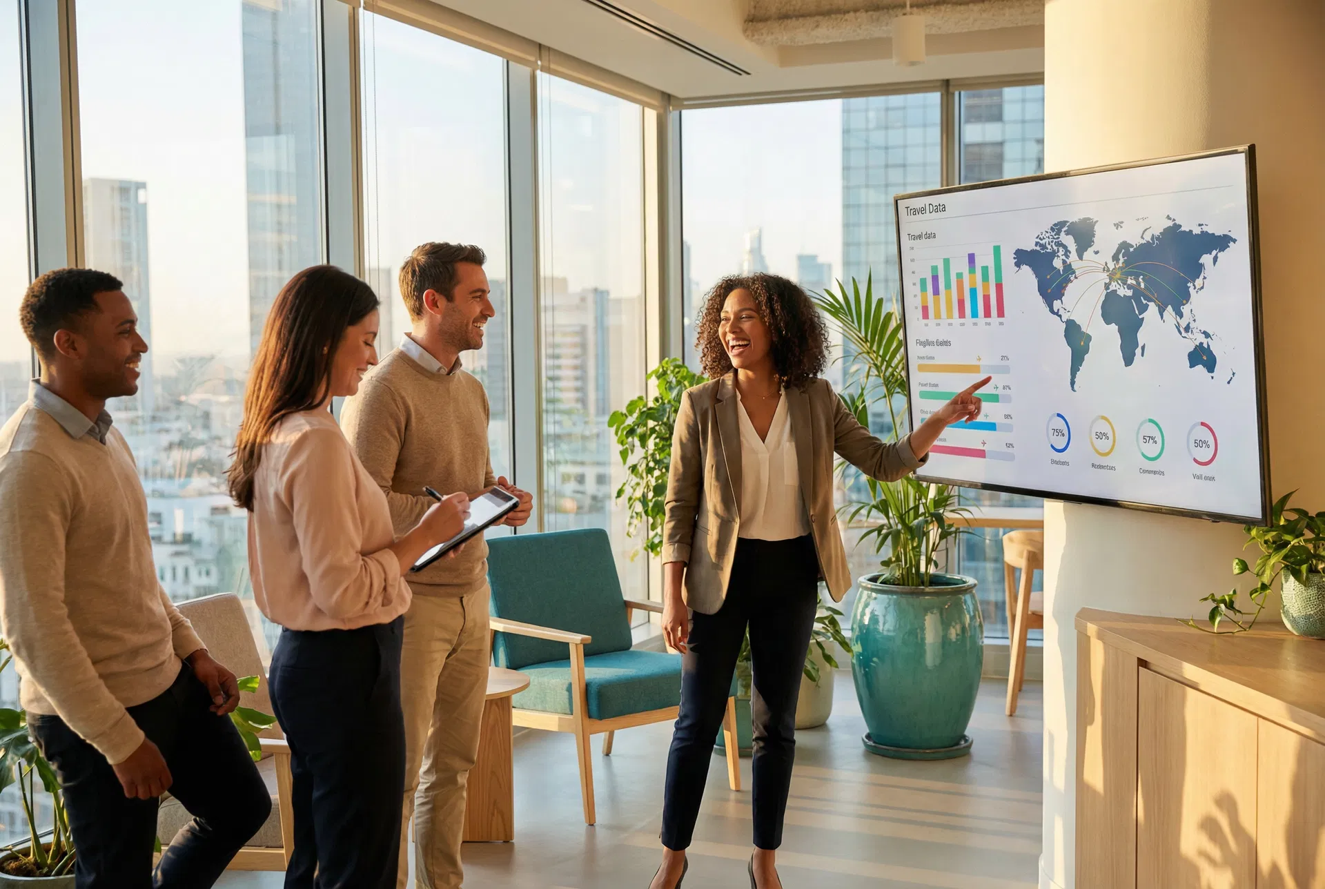 Équipe CILA LIMITED en réunion