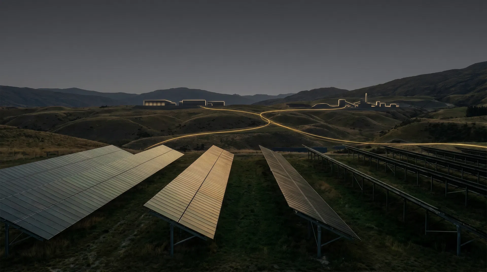 Future demand potential visual for solar offtake, data centre and mining demand