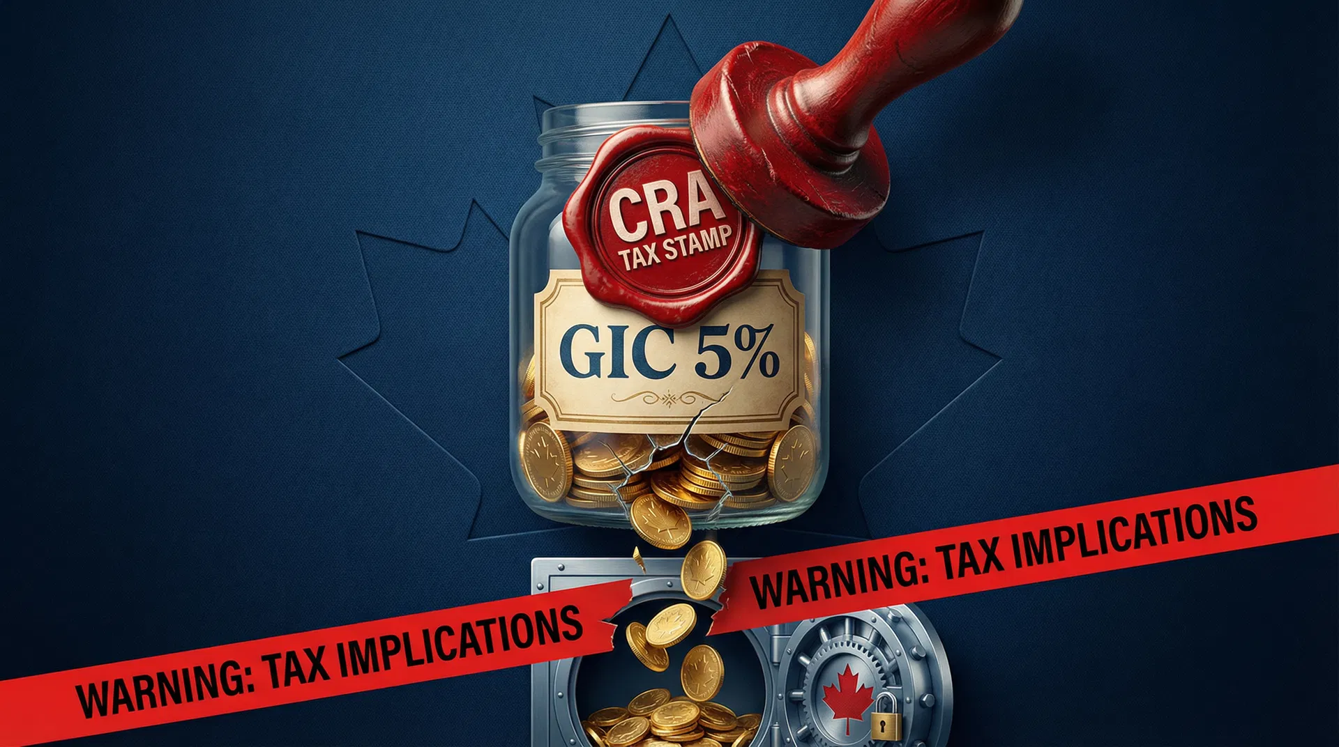 You're Not Earning 5% on Your GIC. The CRA Is.