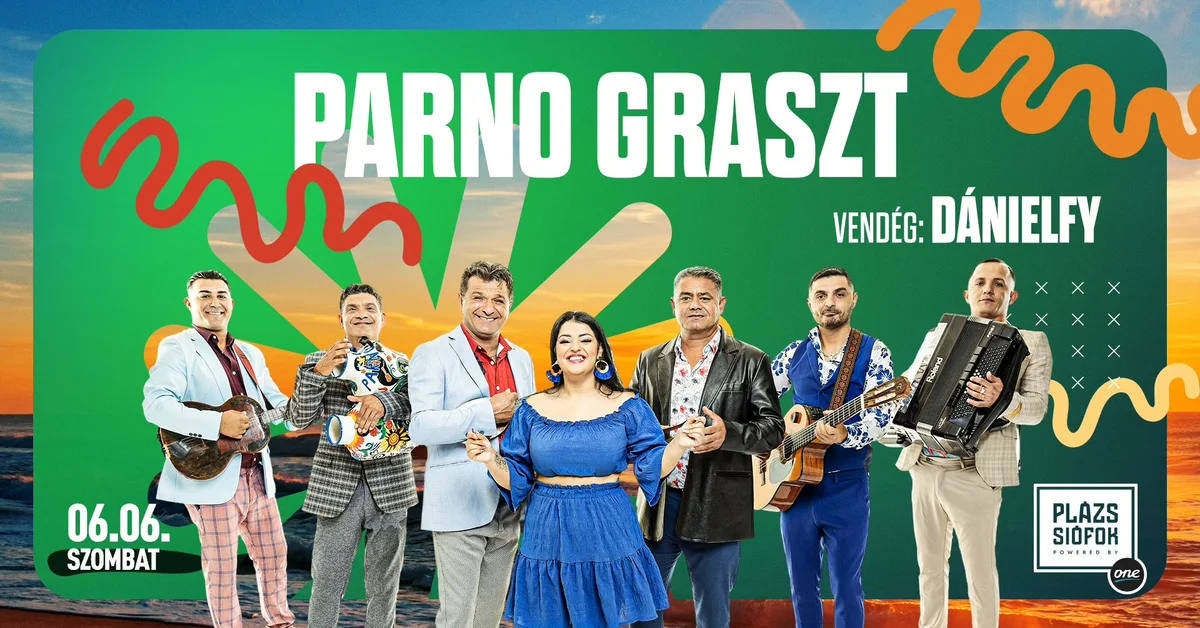 Parno Graszt, vendég: Dánielfy – Plázs Siófok