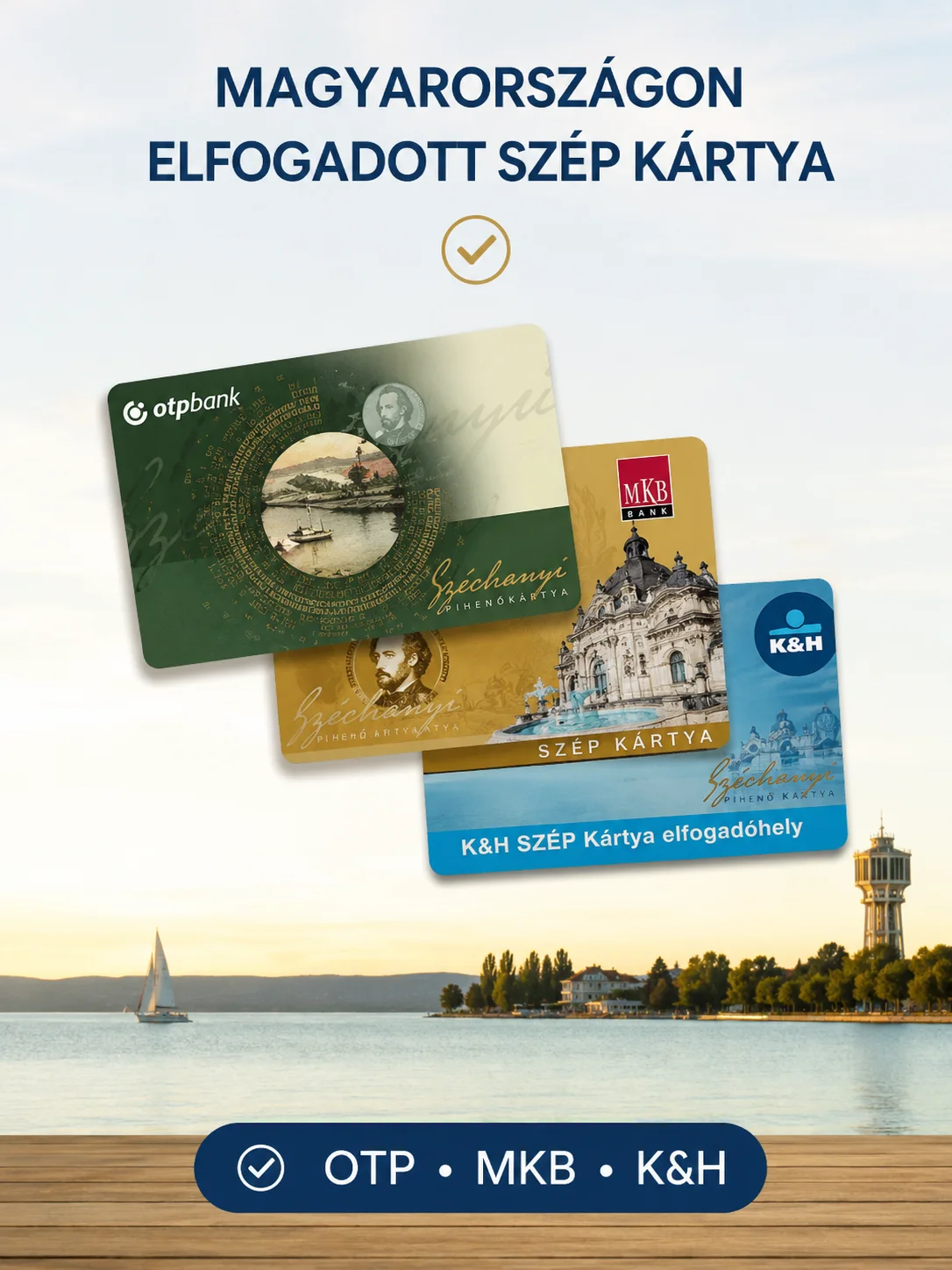SZÉP kártya szálláshely 2026 – Hotel Lidó Siófok