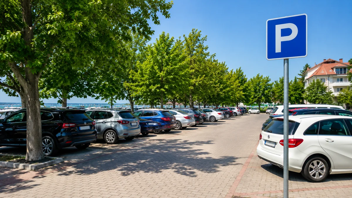Siófok Parking 2026 – Prices, Free Parking, and Tips for Hotel Guests