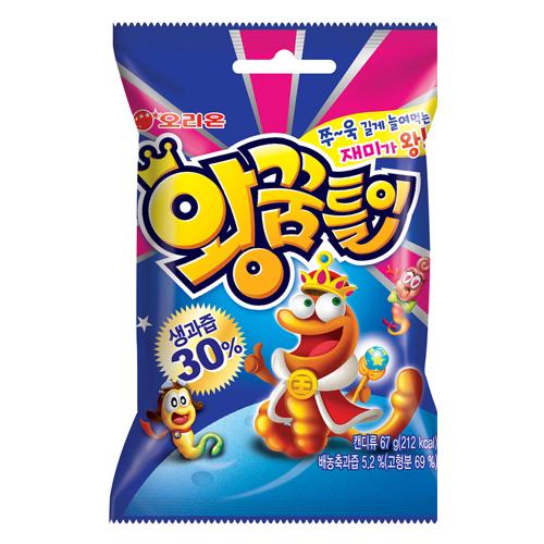 오리온)왕꿈틀이젤리1000