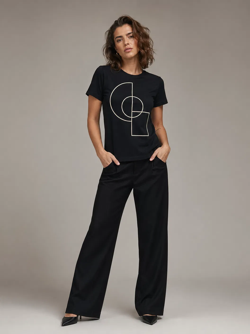 Abstract Lines — Preto