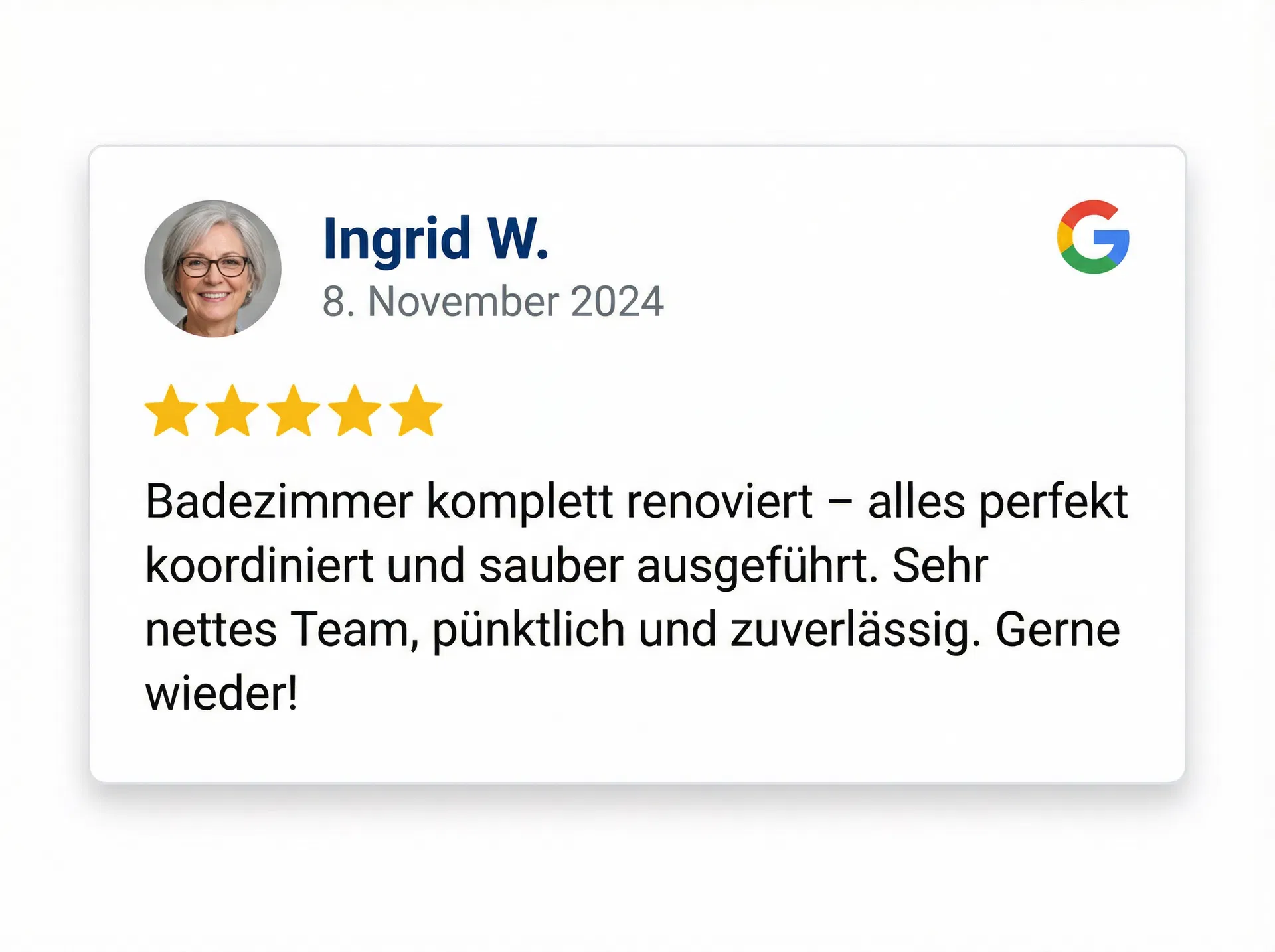 Google Bewertung 3