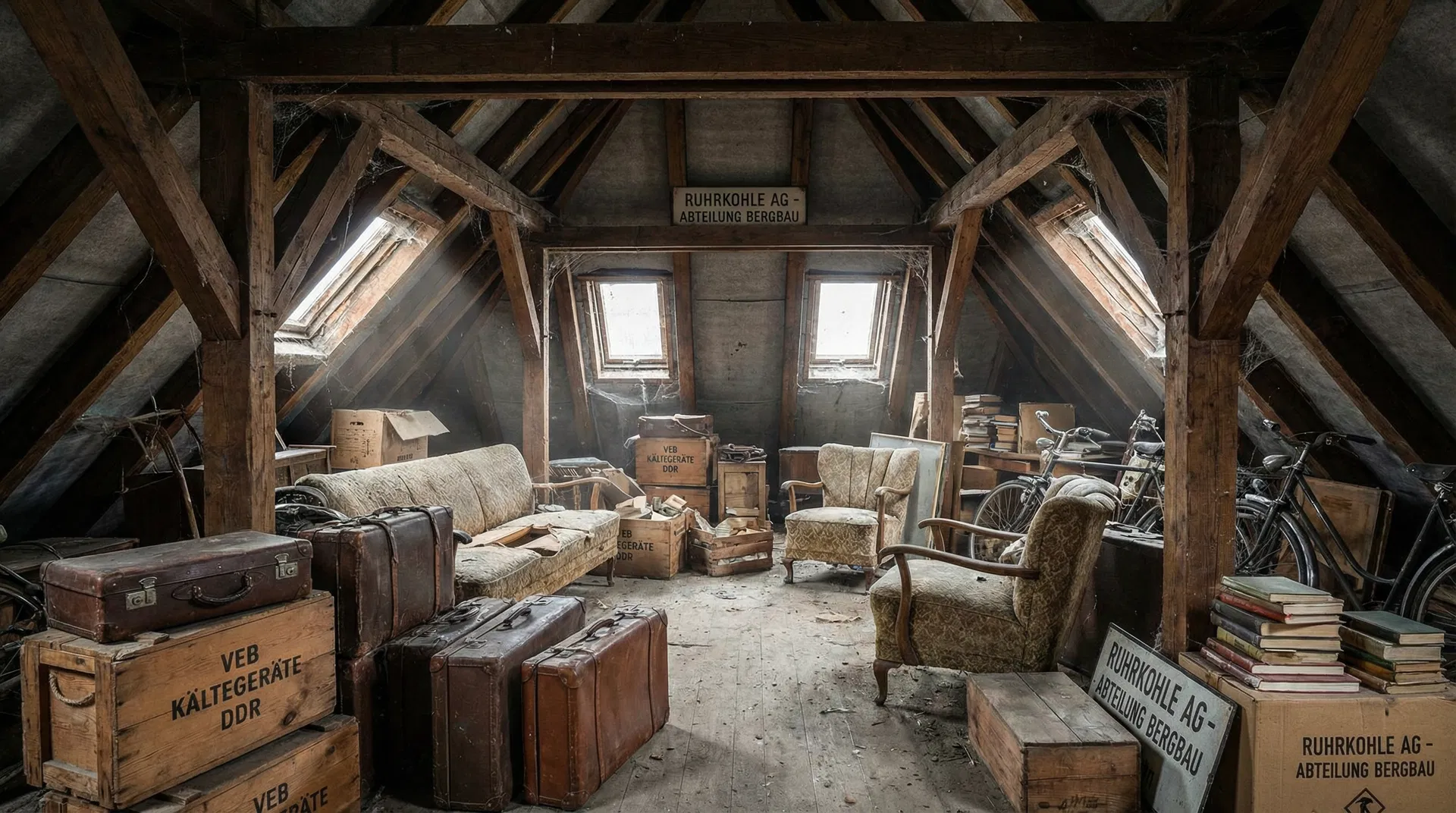 Dachboden entrümpeln in Essen: Professionell und günstig