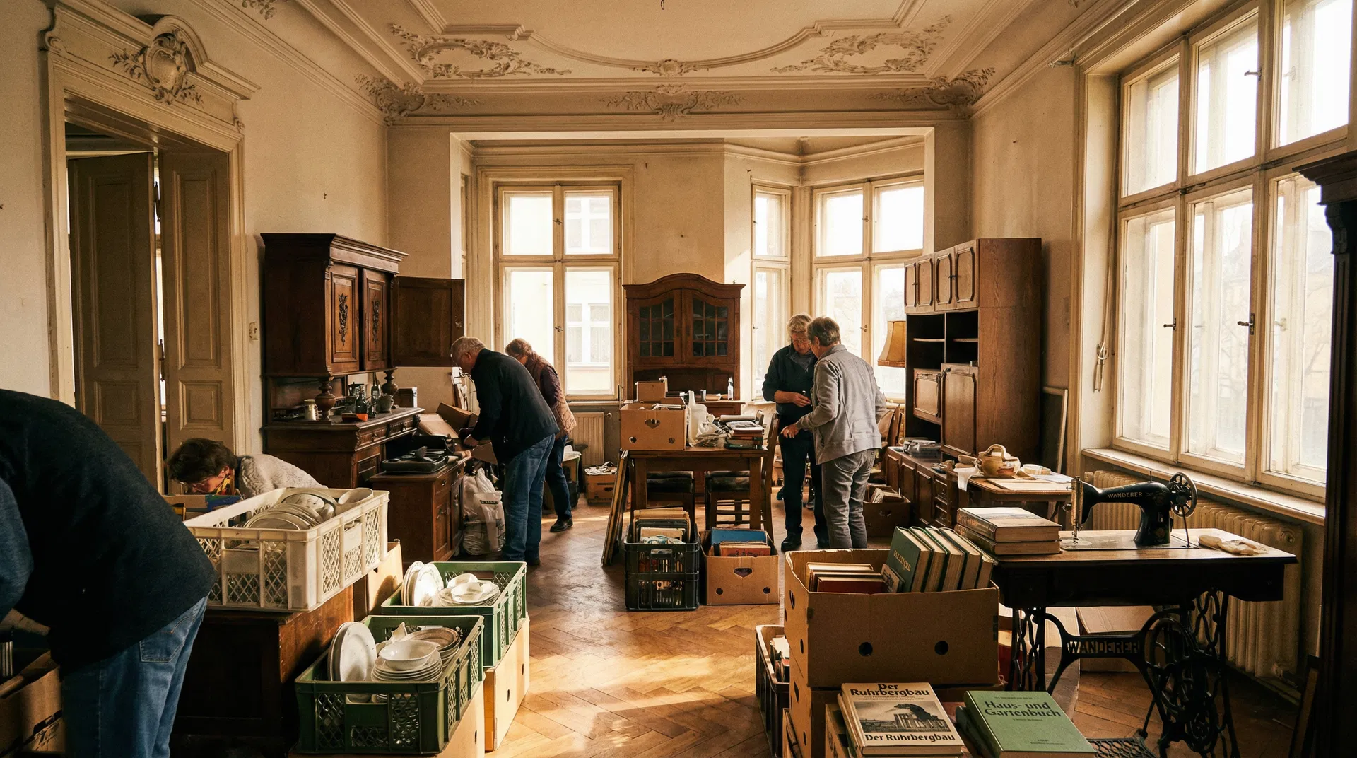Haushaltsauflösung in Essen: Schritt für Schritt erklärt