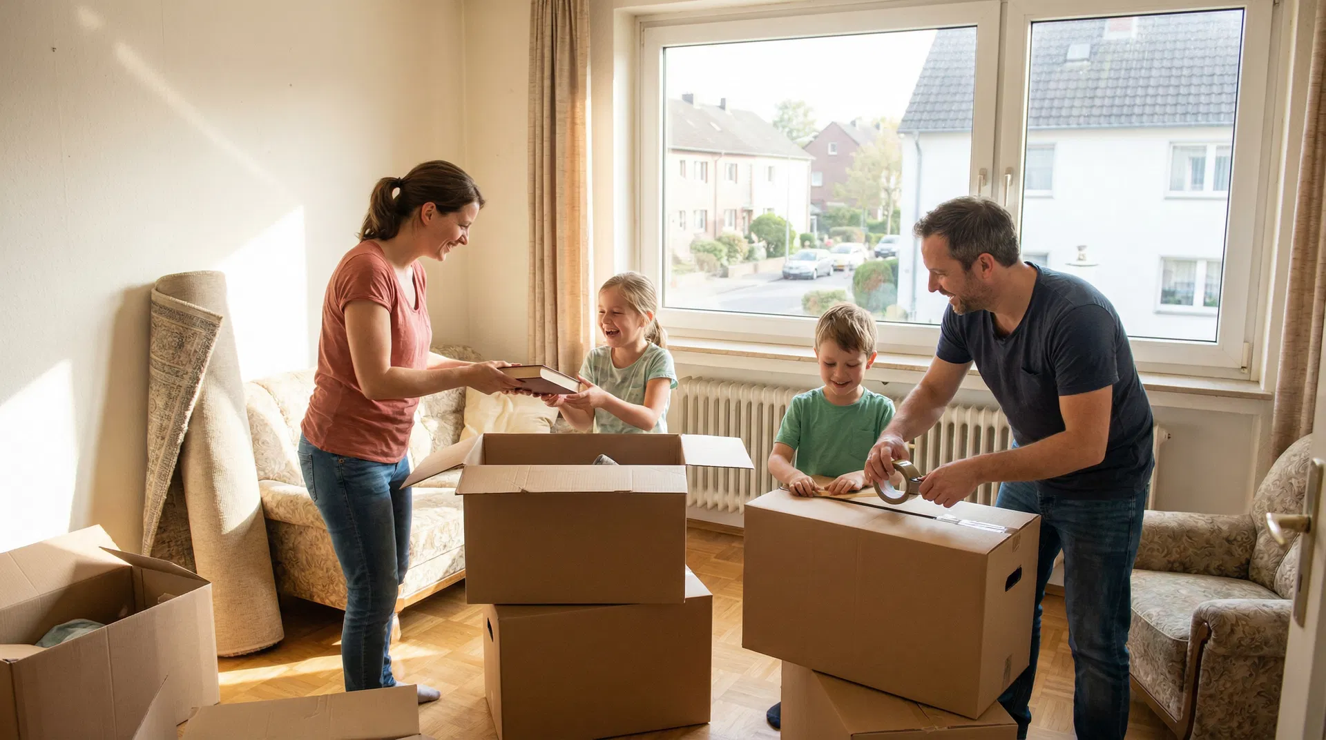 Umzug mit Kindern in Essen: So wird der Wohnortwechsel einfacher