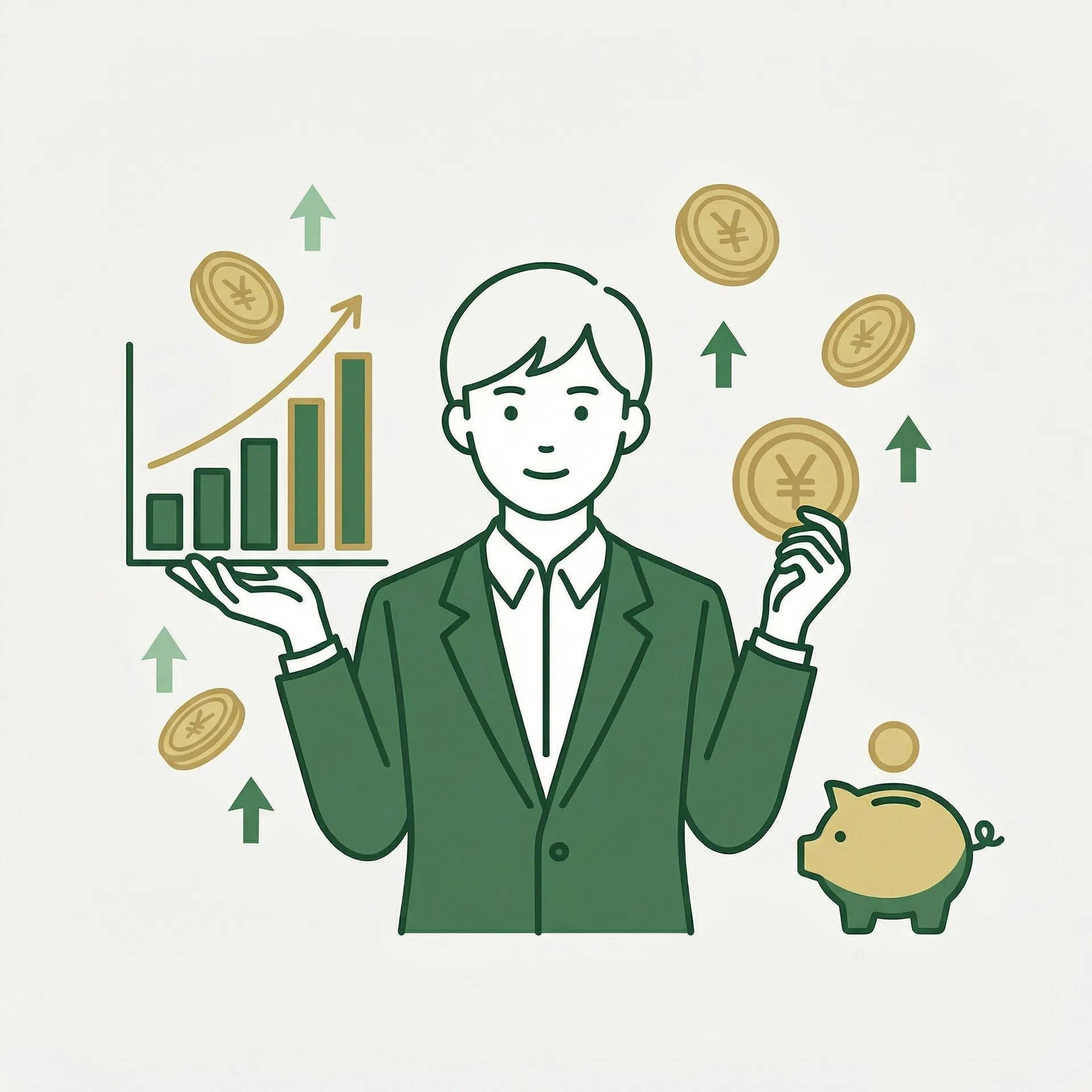 従業員持株会のイラスト