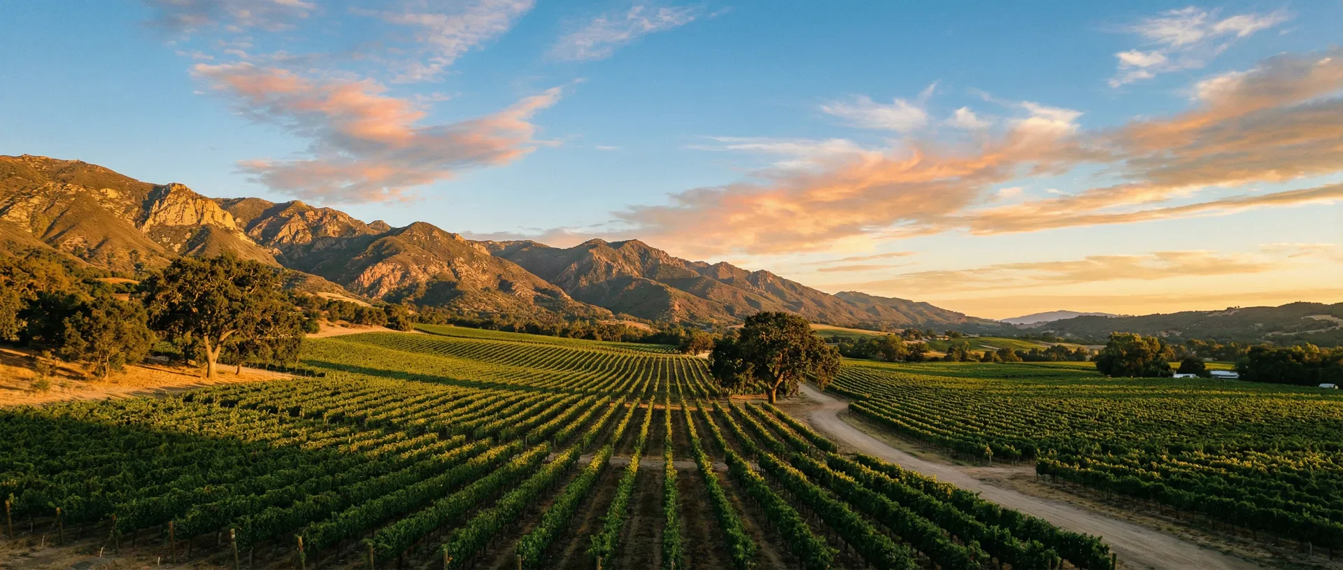 Corporate wine country event