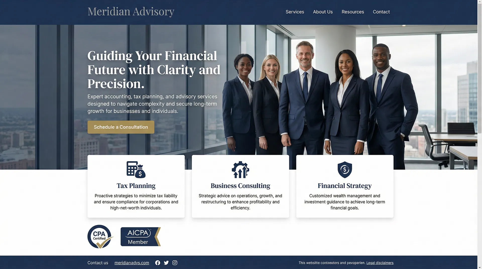 Greenfield & Associates — a SiteForge premium website