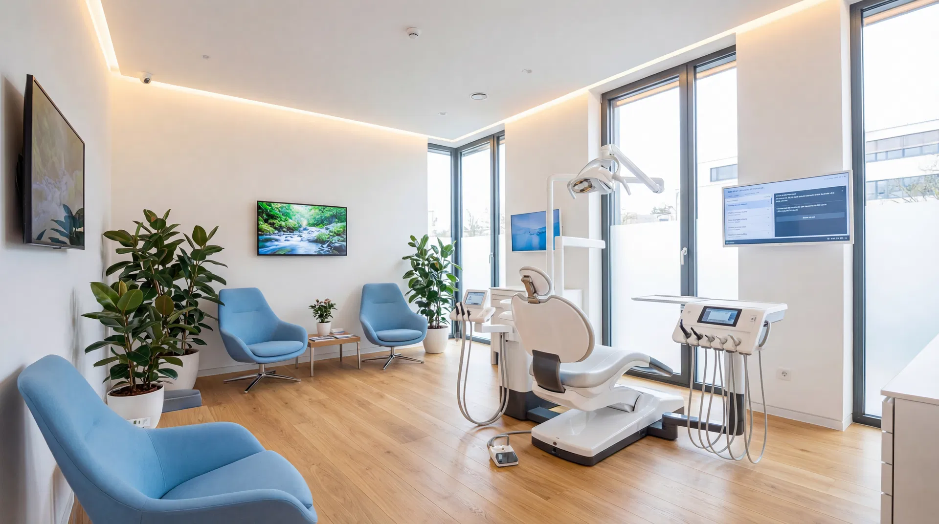 Modern dental office