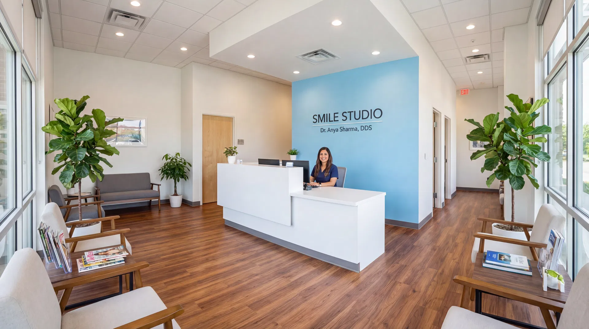 Bright Smile Dental reception