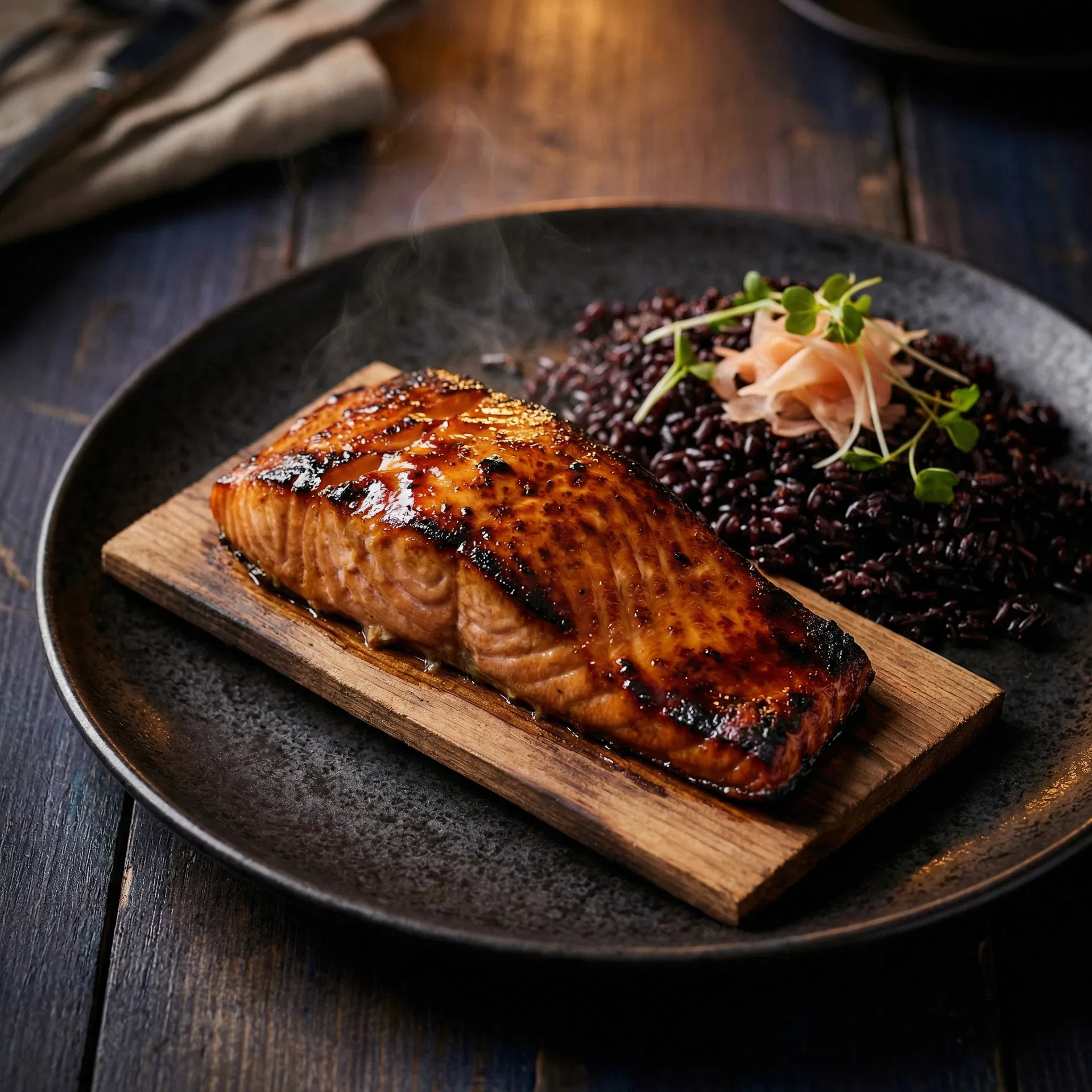 Oak-Grilled Salmon