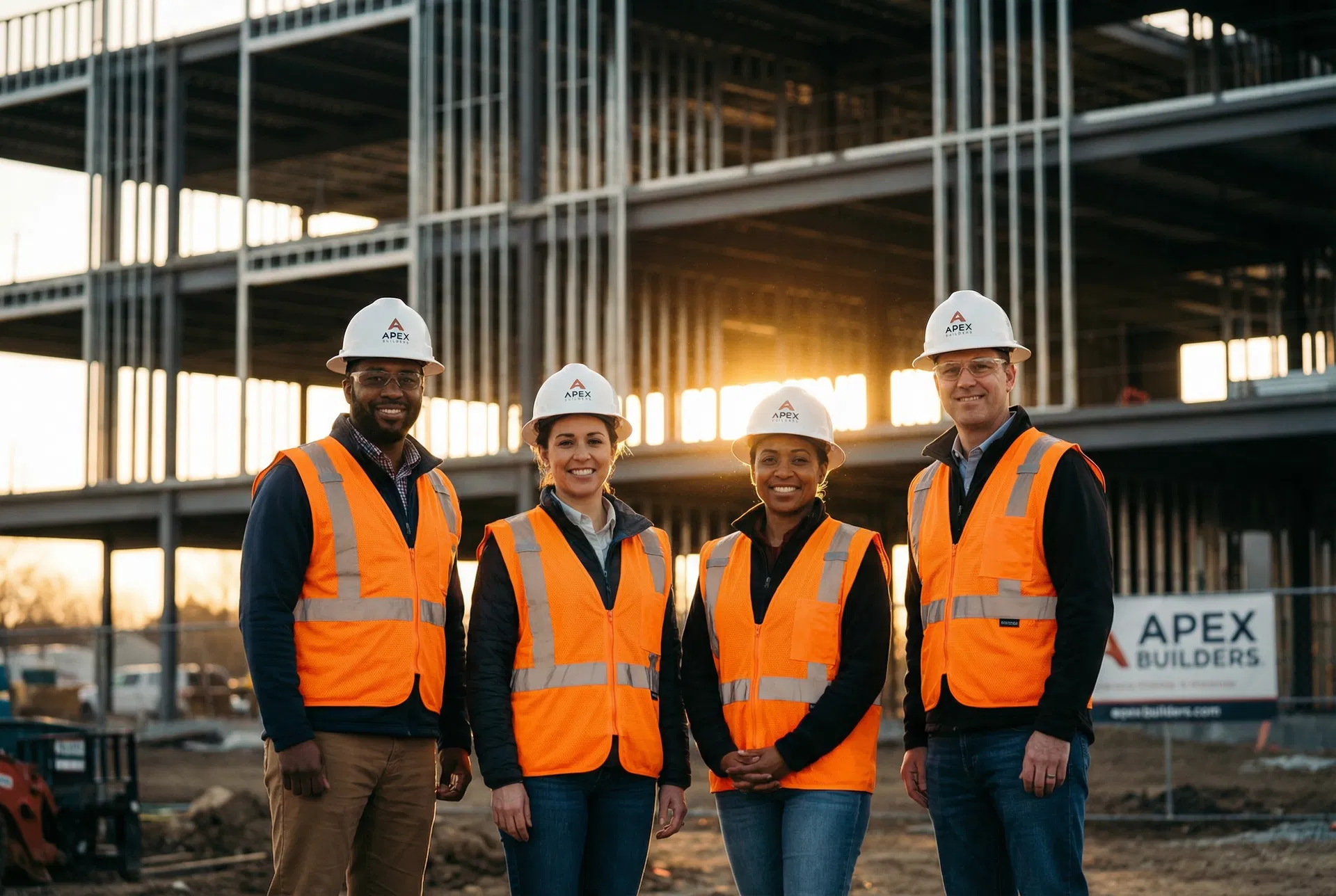 Summit Construction team at a project site