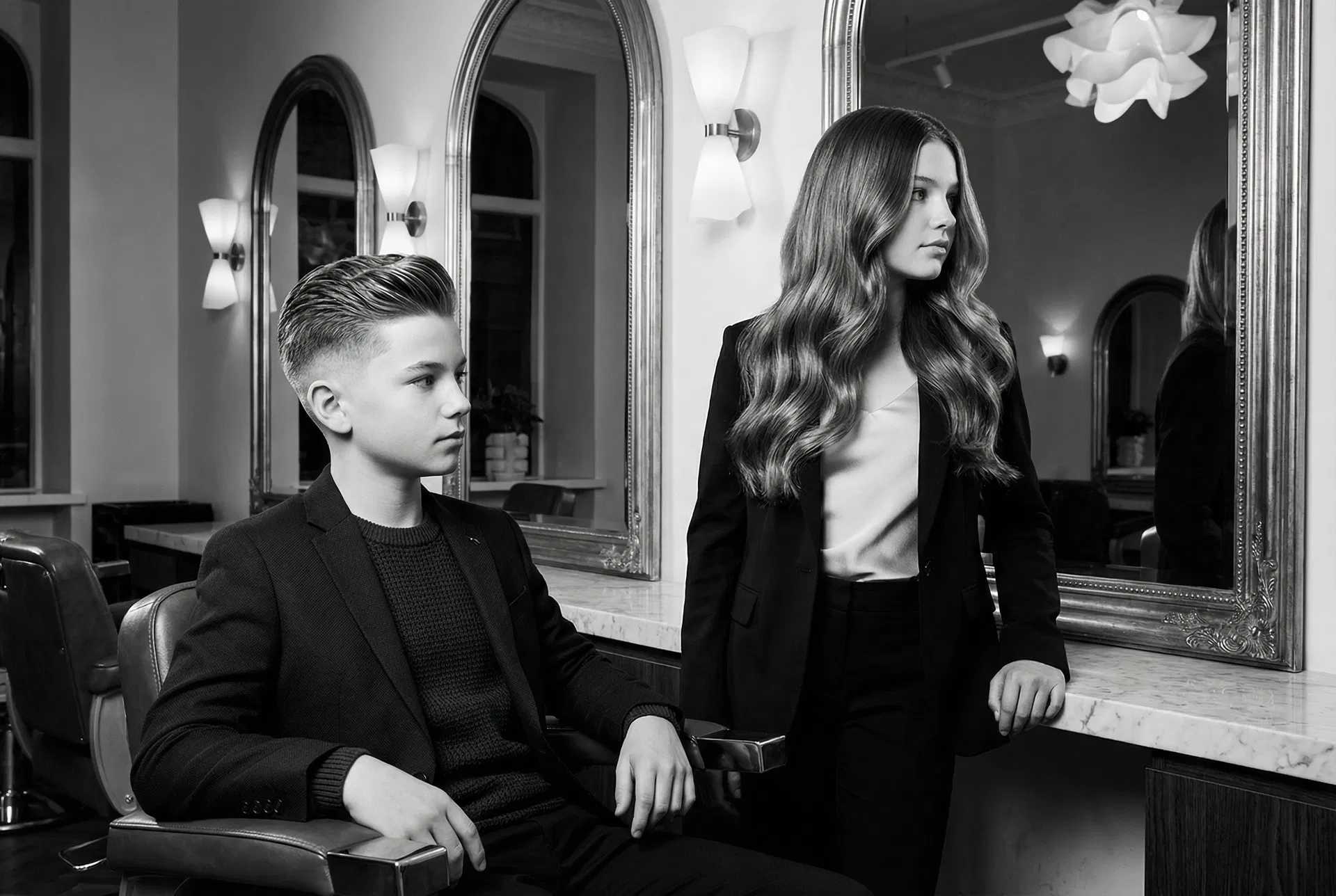 Kids haircuts and student haircuts - special pricing for children and students at Warren Tricomi luxury salon