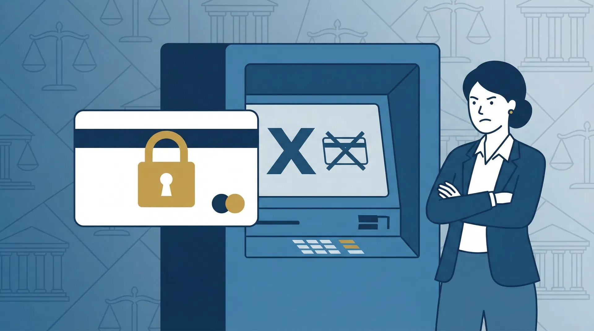 Pinpas geblokkeerd en bankrekening bevroren: wat te doen?