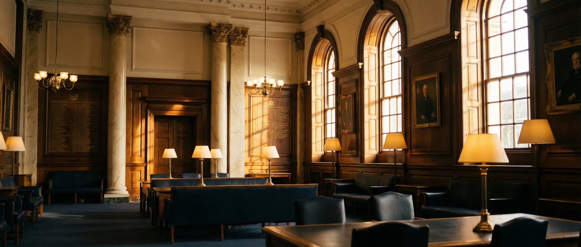 Institutional interior