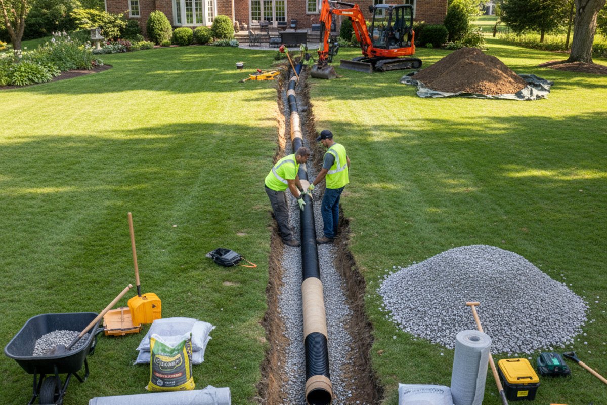 Drainage Solutions in McHenry, IL