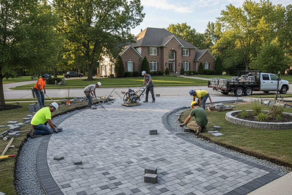 McHenry, IL Paver Installation