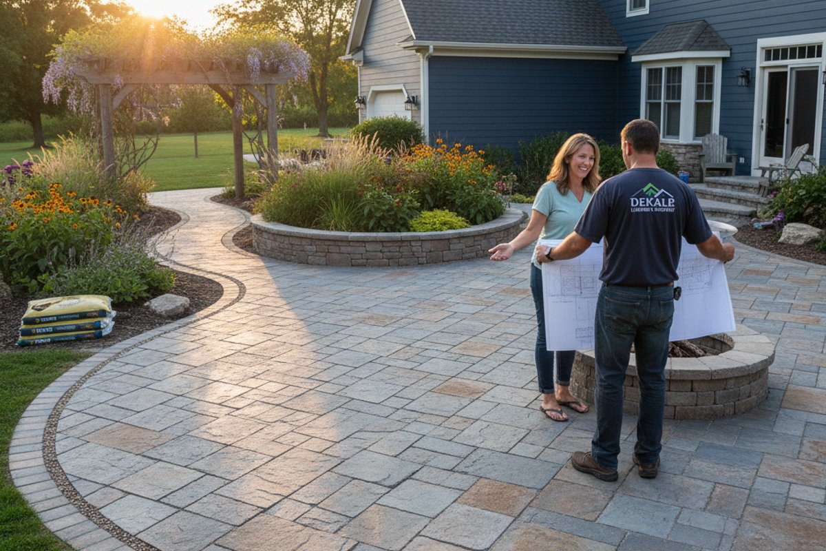 DeKalb, IL Paver Installation